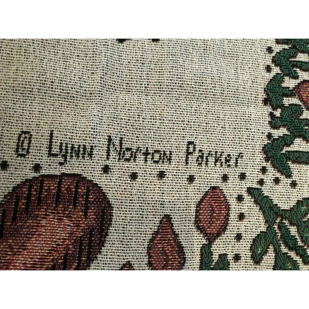 VTG Rug Barn Mother First Holds Your Hand Tapestry 60